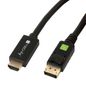 Techly DISPLAYPORT CABLE MALE TO HDMI MALE - 3M
