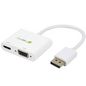 Techly DISPLAYPORT MALE TO HDMI & VGA FEMALE ADAPTER