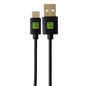 Techly USB CABLE TYPE A MALE 2.0/USB-C™ MALE - 0.1M
