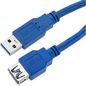 Techly USB 3.0 CABLE A/A M/F 3M BLUE