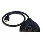 Techly 3x1 4K BI-DIRECTIONAL HDMI SWITCH WITH CABLE