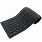Techly SILICON/FOLDABLE USB KEYBOARD - AZERTY BE