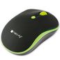 Techly WIRELESS MOUSE 2.4 GHZ BLACK / GREEN