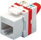 LOGON PROFESSIONAL CAT5E UTP TOOLLESS KEYSTONE JACK WITH ROTATING BUTTON