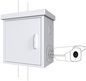 Lanview by Logon Maxi Radius Pole Mounted CCTV Cabinet For 4 cameras