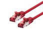 LOGON PROFESSIONAL PATCH CABLE S/FTP PIMF 0.30M - CAT6 - RED