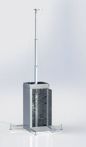 Ernitec PRO Mobile Telescopic Mast for Security, cameras, and floodlight