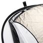 walimex Photo Studio Reflector Oval Black, Gold, Silver, Transparent, White