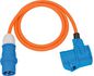 Brennenstuhl Power Cable Orange 1.5 M