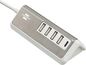 Brennenstuhl Mobile Device Charger Stainless Steel, White Indoor