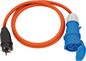 Brennenstuhl Power Cable Orange 1.5 M Iec Type E (3.4 Mm, 3.1 Mm) Power Plug Type F