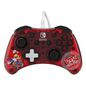 PDP Rock Candy: Mario Punch Red, Translucent Usb Gamepad Analogue / Digital Nintendo Switch, Nintendo Switch Lite, Nintendo Switch Oled
