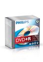 Philips 10 x DVD+R 4.7 GB (120min) 16x slim jewel case