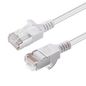 MicroConnect CAT6A U-FTP Slim, LSZH, 1m Network Cable, White
