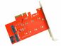 CoreParts NGFF M.2 to PCIe Adapter M-key PCIe X4 NVME / B-key SSD M.2 30mm,42mm,60mm,80mm