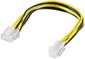 Goobay POWER CABLE 8 PIN FEMALE TO 4 PIN MALE - 10CM