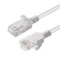 MicroConnect CAT6a U/UTP SLIM Network Cable 3m, White