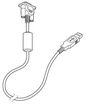 Honeywell 52-52559-N-3-FR Cable: USB, black, Type A, 5V, 2.9m (9.5´) straight