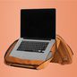 R-Go Tools R-Go Viva 15.6" Laptopbag, Full Grain Leather (LWG Certified), Integrated Laptop Stand, Shoulder Strap, Brown