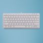 R-Go Tools R-Go Compact Keyboard, QWERTY (UK), white, wired