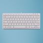 R-Go Tools R-Go Compact Keyboard, QWERTY (NORDIC), white, wired