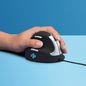 R-Go Tools R-Go HE Mouse, Ergonomic mouse, Medium (Hand Size 165-185mm), Left Handed, wired