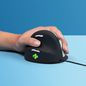R-Go Tools R-Go HE Break Mouse, Ergonomic mouse,  Anti-RSI software, Large (Hand Size above 185mm), Left Handed, Wired