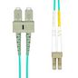 ProXtend LC-SC UPC OM3 Duplex MM Fiber Cable 20M