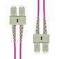 ProXtend SC-SC UPC OM4 Duplex MM Fiber Cable 3M. Cable length: 3 m, Fibre optic type: OM4, Connector 1: SC/UPC, Connector 2: SC/UPC, Core diameter: 50 µm, Connector gender: Male, Full duplex