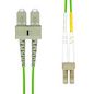 ProXtend LC-SC UPC OM5 Duplex MM Fiber Cable 2M