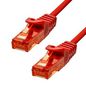 ProXtend CAT6 U/UTP CU LSZH Ethernet Cable Red 10m