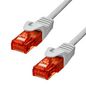 ProXtend CAT6 U/UTP CU LSZH Ethernet Cable Grey 30cm