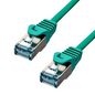 ProXtend CAT6A S/FTP CU LSZH Ethernet Cable Green 5m