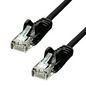 ProXtend CAT5e U/UTP CCA PVC Ethernet Cable Black 1m