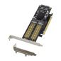 ProXtend PCIe X16 mSATA & M.2 NGFF SATA Card. Host interface: PCIe, Output interface: mSATA,M.2, Expansion card form factor: Full-height / Full-length. Product colour: Silver, Black, Gold, Purpose: PC, Country of origin: China. Windows operating systems supported: Windows 8,Windows 8.1,Windows 10