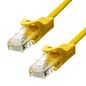 ProXtend CAT5e U/UTP CU PVC Ethernet Cable Yellow 1.5m