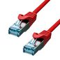 ProXtend CAT6A S/FTP CU LSZH Ethernet Cable Red 1m