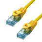 ProXtend CAT6A U/UTP CU LSZH Ethernet Cable Yellow 75cm