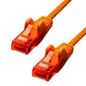 ProXtend CAT6 U/UTP CCA PVC Ethernet Cable Orange 1m