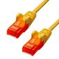 ProXtend CAT6 U/UTP CCA PVC Ethernet Cable Yellow 30cm