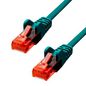 ProXtend CAT6 U/UTP CCA PVC Ethernet Cable Green 30cm