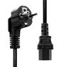 ProXtend Power Cord Schuko Angled to C13 10M