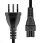 ProXtend Power Cord Swiss to C5 1M Black