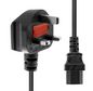 ProXtend Power Cord UK to C13 1M Black