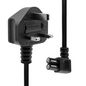 ProXtend Power Cord UK to angled C7 2M Black