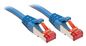 Lindy Cat.6 S/Ftp 1M Networking Cable Blue Cat6 S/Ftp (S-Stp)
