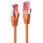 Lindy 1.5M Cat.6 S/Ftp Cable, Orange