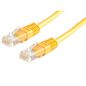 Value Utp Patch Cord Cat.6, Yellow 0.5 M