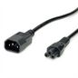 Value Power Cable Black 1.8 M C14 Coupler C5 Coupler