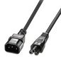 Lindy 1M Iec C14 To Iec C5 Extension Cable